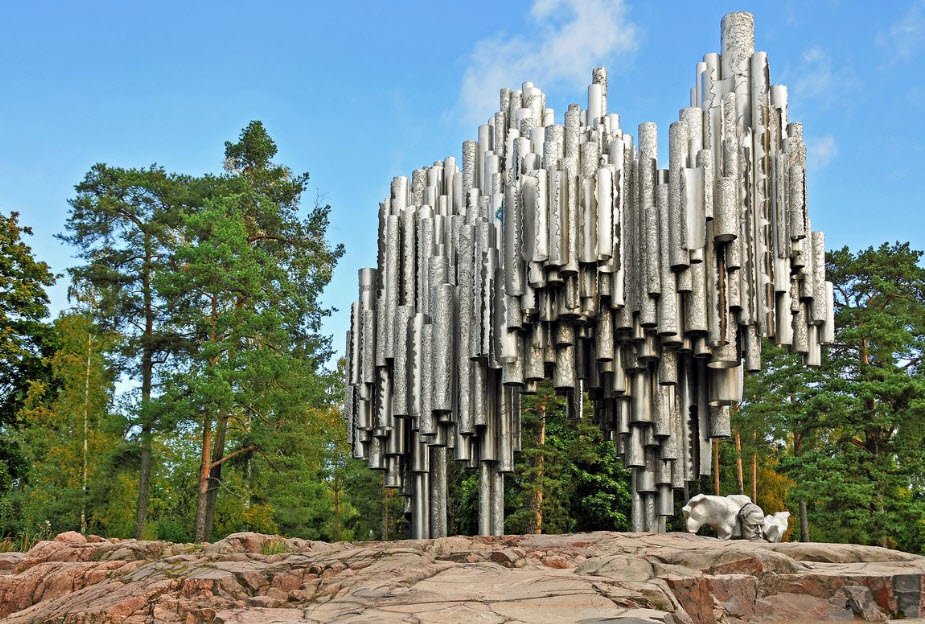 Sibelius Monument &amp; Park, Helsinki, Finland